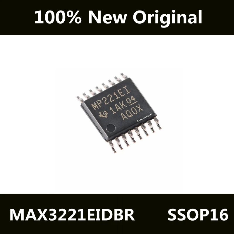 

5PCS New Original MAX3221EIDBR MAX3221EIDB MAX3221E MAX3221 MP221EI Encapsulated SSOP16 Transceiver IC