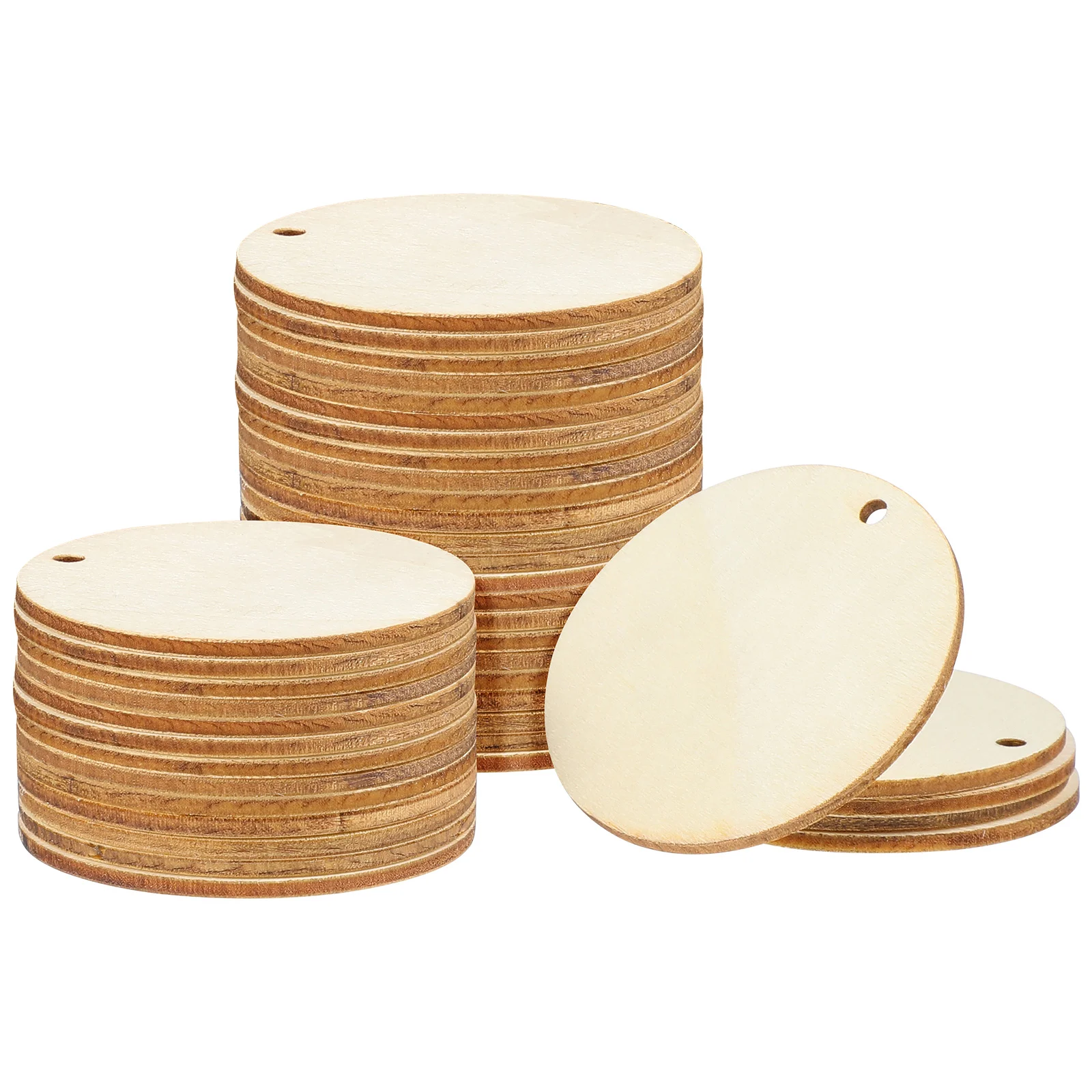 50pcs Unfinished Natural Round Shape DIY Wood Chips Wood Cutouts Wooden Slices for Painting Coloring
50pcs Unfinished Natural Round Shape DIY Wood Chips Wood Cutouts Wooden Slices for Painting Coloring