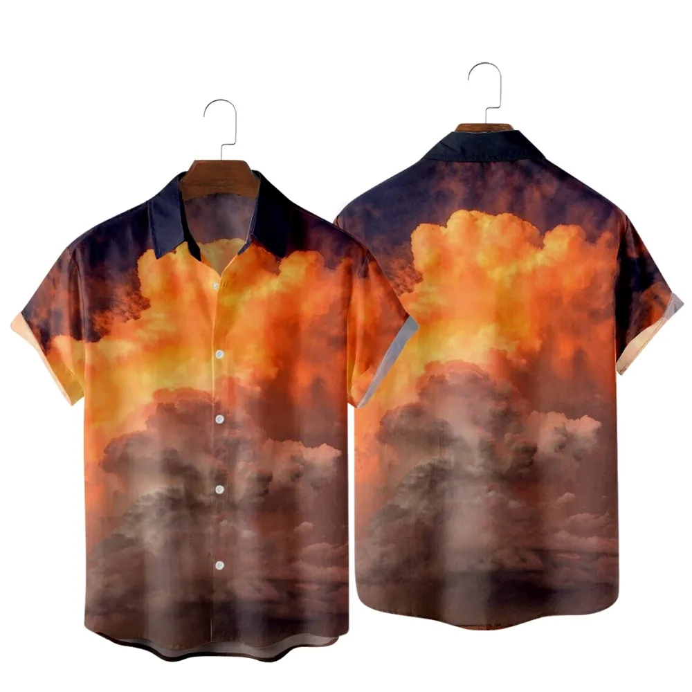 2022 Sunset Sunset Pattern Printed Shirt, Fashion Casual Simple Style Hawaiian Beach, Summer Pocket Shirts for Men and Women
2022 Sunset Sunset Pattern Printed Shirt, Fashion Casual Simple Style Hawaiian Beach, Summer Pocket Shirts for Men and Women
