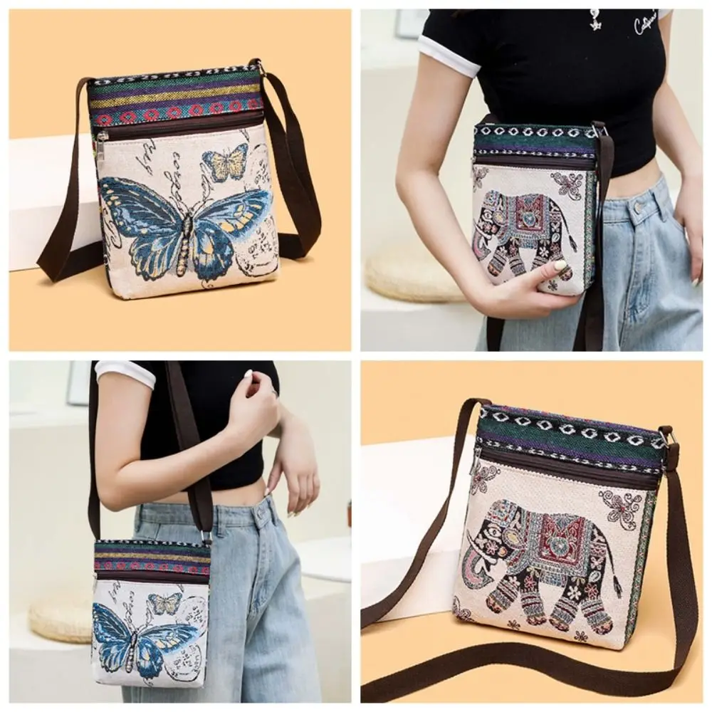 Rabbit Ethnic Style Crossbody Bag Large Capacity Butterfly Cute Elephant Cloth Bag Shoulder Bags Handbag Animal Shoulder Bag
Rabbit Ethnic Style Crossbody Bag Large Capacity Butterfly Cute Elephant Cloth Bag Shoulder Bags Handbag Animal Shoulder Bag