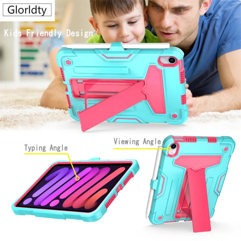 Heavy Duty Armor Cover Case for iPad 10.2 2019 2020 2021 Pro 10.5 11 2020 Mini 6 8th 7th Generation Kids Case 
Heavy Duty Armor Cover Case for iPad 10.2 2019 2020 2021 Pro 10.5 11 2020 Mini 6 8th 7th Generation Kids Case