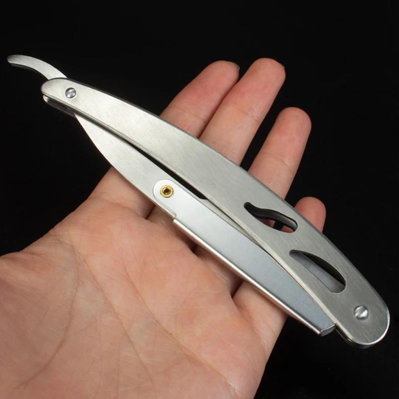 1pc Men Shaving Razor Professional Barber Safety Razor Edge Stainless Steel Sharp Shaving Razors Barber Knife Beard Shaver Tools
1pc Men Shaving Razor Professional Barber Safety Razor Edge Stainless Steel Sharp Shaving Razors Barber Knife Beard Shaver Tools
