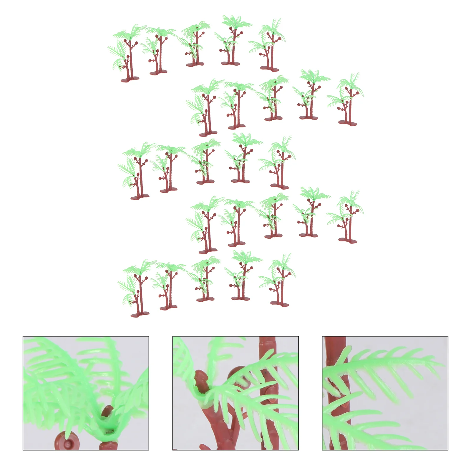25 Pcs Cake Decor Cupcake Toppers Decoration Hawaiian Simulation Tree Model Party Train
25 Pcs Cake Decor Cupcake Toppers Decoration Hawaiian Simulation Tree Model Party Train