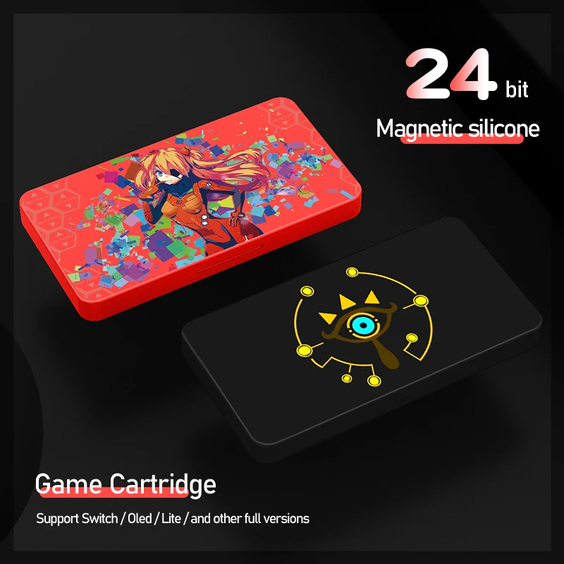 Универсальная Магнитная силиконовая коробка для игровых карт 24 в 1 для Nintendo Switch Lite Oled NS со слотом для ПК 
Универсальная Магнитная силиконовая коробка для игровых карт 24 в 1 для Nintendo Switch Lite Oled NS со слотом для ПК