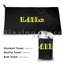Lille Custom Towel Bath Towel Lille City Cities Of France City Of France Original Gift Idea Memory Trip
