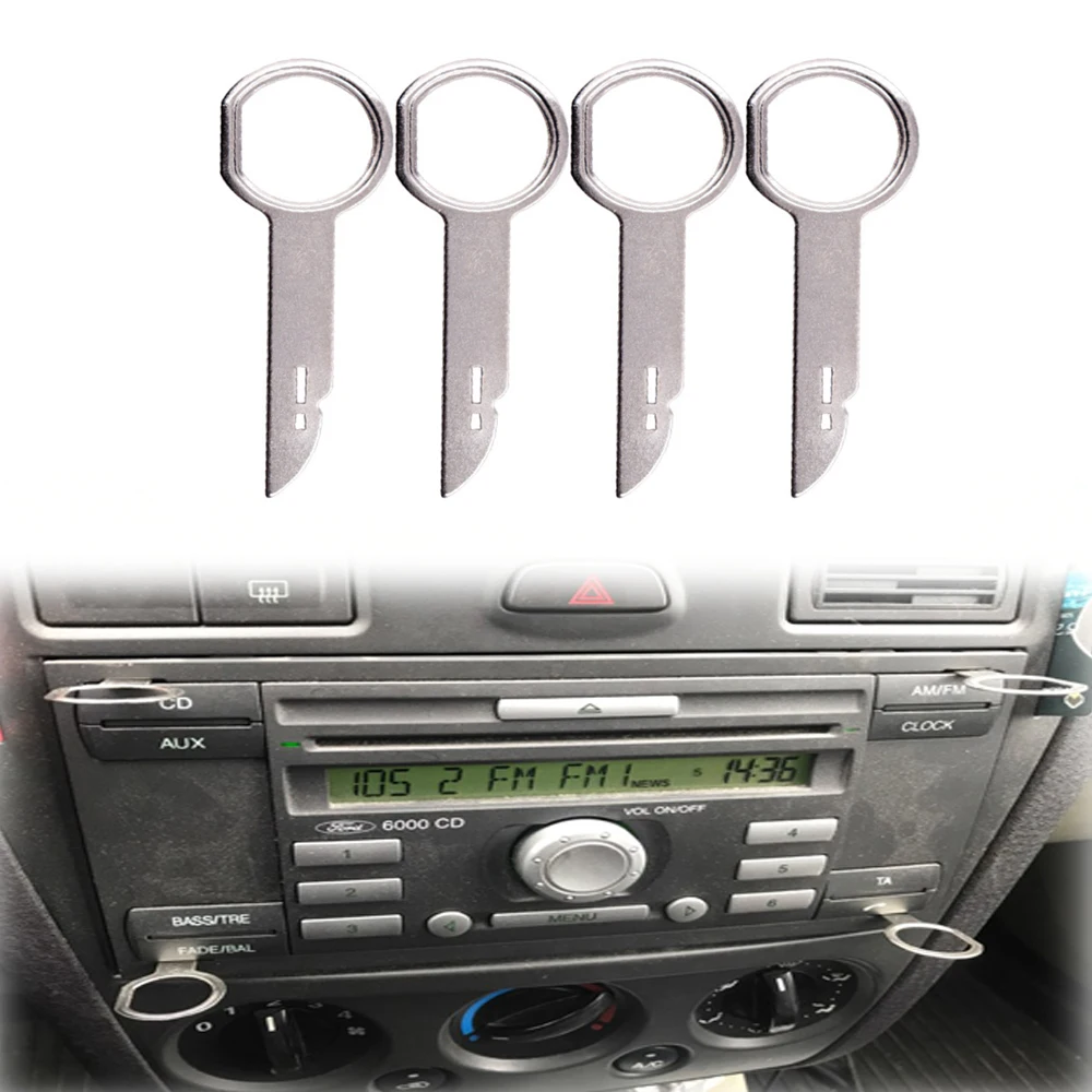 4pcs Radio Stereo Removal Extractor Key Release Removal Install Tool Car Repair Special Disassembly Extraction Tool Car Styling
4pcs Radio Stereo Removal Extractor Key Release Removal Install Tool Car Repair Special Disassembly Extraction Tool Car Styling
