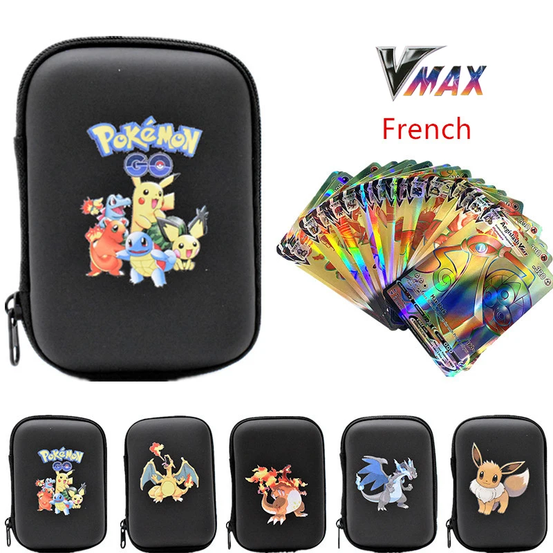 NEW Pokemon Pikachu French Game Cards 50 Capacity Cards Holder Album Hard Case Card Holder Book Holder Earphone Storage Box Toys
NEW Pokemon Pikachu French Game Cards 50 Capacity Cards Holder Album Hard Case Card Holder Book Holder Earphone Storage Box Toys