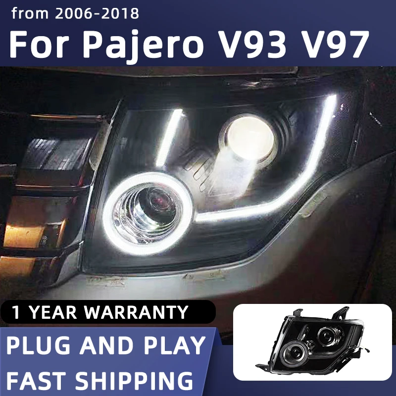 Car Styling Headlights for Pajero V97 LED Headlight 2006-2020 V93 Montero V75 LED Head Lamp DRL Signal Projector Lens Automotive
Car Styling Headlights for Pajero V97 LED Headlight 2006-2020 V93 Montero V75 LED Head Lamp DRL Signal Projector Lens Automotive
