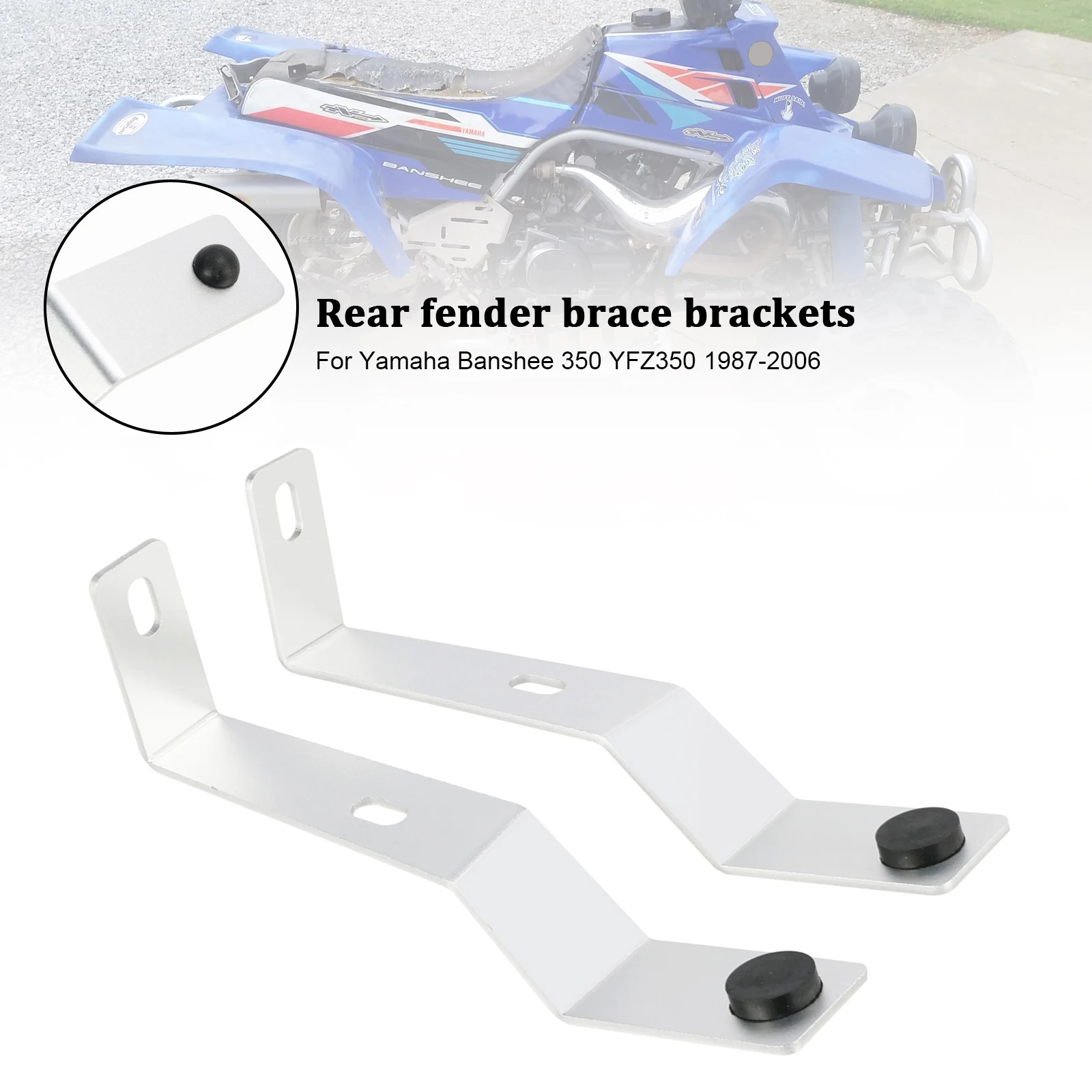 Artudatech заготовка кронштейнов заднего крыла для Yamaha Banshee 350YFZ350 1987-2006 гг.
Artudatech заготовка кронштейнов заднего крыла для Yamaha Banshee 350YFZ350 1987-2006 гг.