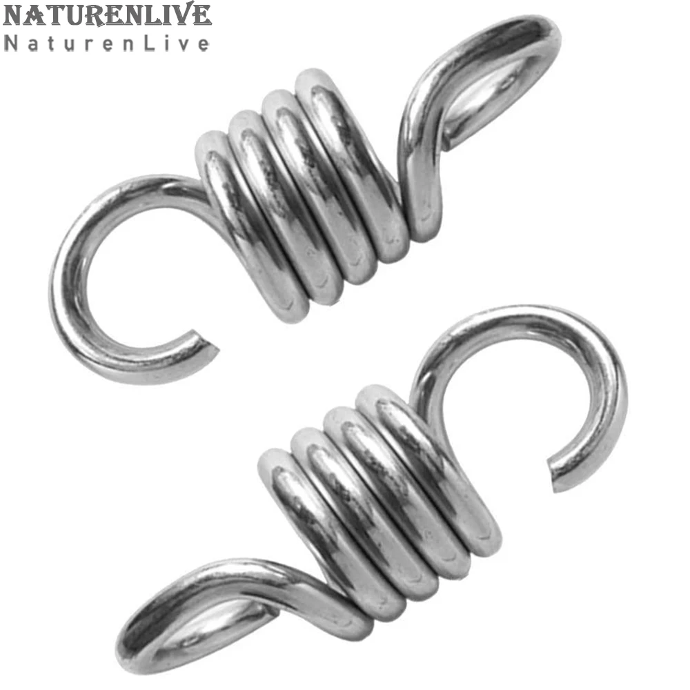 2 Pieces Hammock Spring, Hardened Galvanized Steel Extension Spring for Hanging Hammock Chairs and Porch Swings
2 Pieces Hammock Spring, Hardened Galvanized Steel Extension Spring for Hanging Hammock Chairs and Porch Swings