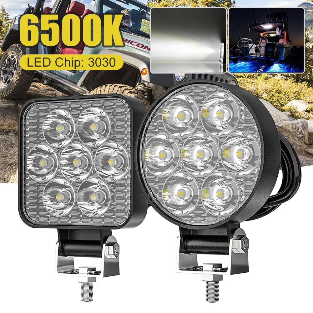 Off-Road LED Bar 9-80V Square Round LED Work Light For Car SUV Truck Boat 2.5inch 42W Spotlight LED Light Bar Auto Accessories
Off-Road LED Bar 9-80V Square Round LED Work Light For Car SUV Truck Boat 2.5inch 42W Spotlight LED Light Bar Auto Accessories