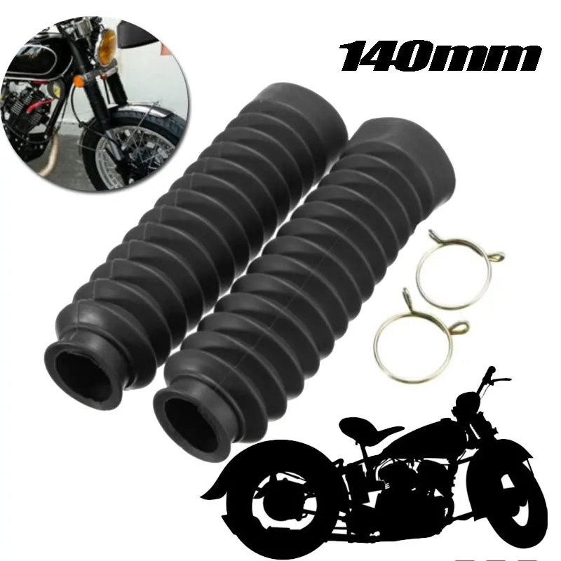 

30mm Motorcycle Front Fork Cover Gaiters Gators Boot Shock Protector Dust Guard For Motorcycle Motocross Off Road Pit Dirt Bike