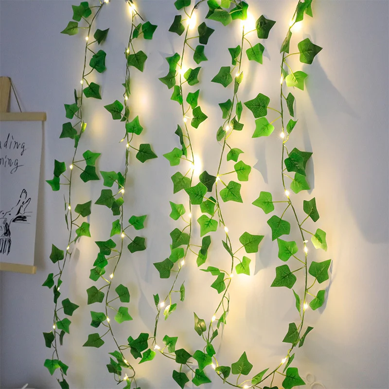 Artificial Leaf Flower Fairy Copper Wire Lights String Lights Garland 10m 5m 2m LED Wedding Christmas Home Garden Decorations
Artificial Leaf Flower Fairy Copper Wire Lights String Lights Garland 10m 5m 2m LED Wedding Christmas Home Garden Decorations
