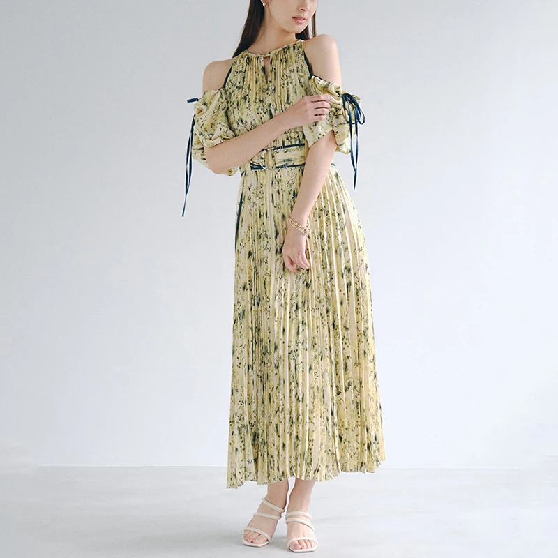 YIZZHOY 2022 сезон: весна-лето двухстороннее элегантное длинное платье с цветочным принтом с поясом повседневные женские платья макси трапециев...
YIZZHOY 2022 сезон: весна-лето двухстороннее элегантное длинное платье с цветочным принтом с поясом повседневные женские платья макси трапециев...