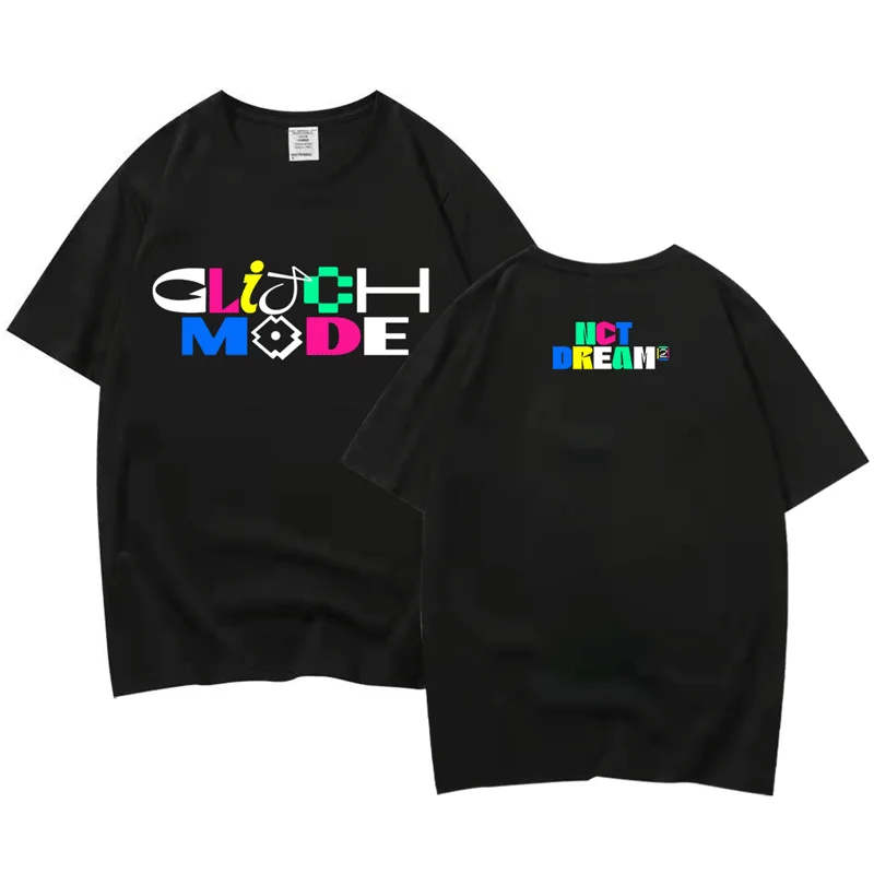 Kpop NCT DREAM New Album Glitch Mode T-Shirt Anime Summer Casual Cotton Graffiti Print Funny Shirt Unisex Short Sleeve T-Shirt
Kpop NCT DREAM New Album Glitch Mode T-Shirt Anime Summer Casual Cotton Graffiti Print Funny Shirt Unisex Short Sleeve T-Shirt