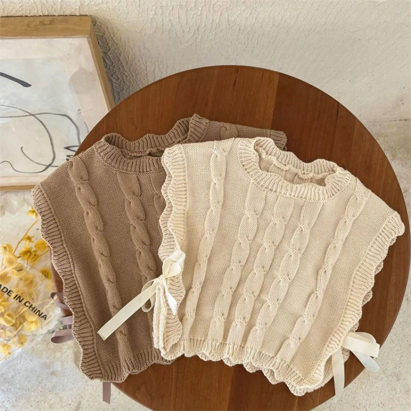 Waistcoat Knitted Infant Sweater Outwear Solid Winter Kids Baby Style Korean Girls Vest Color Autumn
Waistcoat Knitted Infant Sweater Outwear Solid Winter Kids Baby Style Korean Girls Vest Color Autumn
