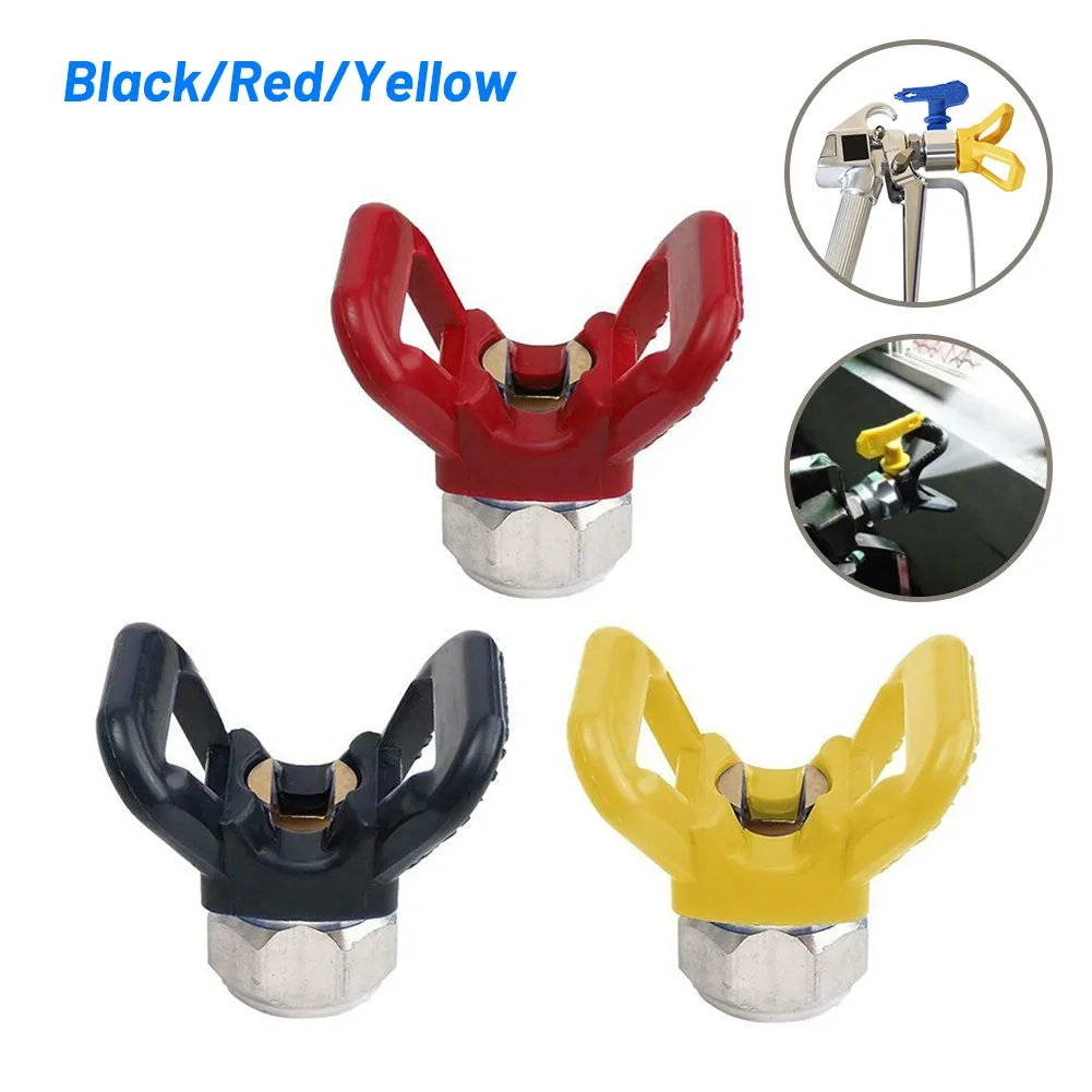 Airless Sprayer Tip Guard Nozzle Seat G7/8-14 Holder Spraying Machine Nozzle Paint Sprayer Gun Accessories Garden Power Tools
Airless Sprayer Tip Guard Nozzle Seat G7/8-14 Holder Spraying Machine Nozzle Paint Sprayer Gun Accessories Garden Power Tools