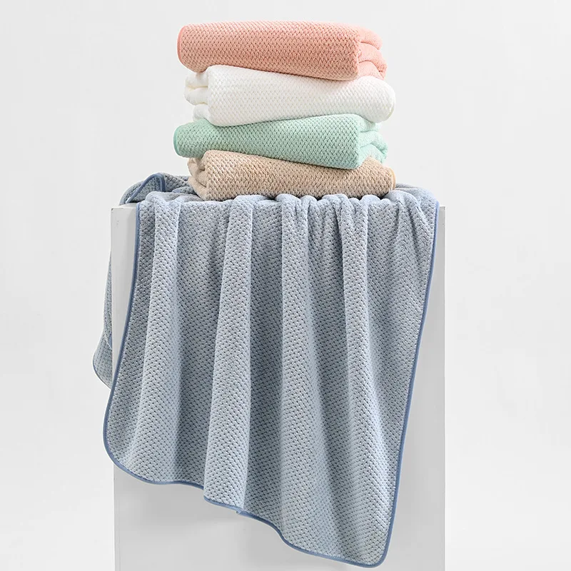 Pineapple Lattice Bath Towel Coral Fleece Macaroon Solid Color Facecloth Bath Quick Dry Water Absorbent Sandy Beach Hotel Home
Pineapple Lattice Bath Towel Coral Fleece Macaroon Solid Color Facecloth Bath Quick Dry Water Absorbent Sandy Beach Hotel Home