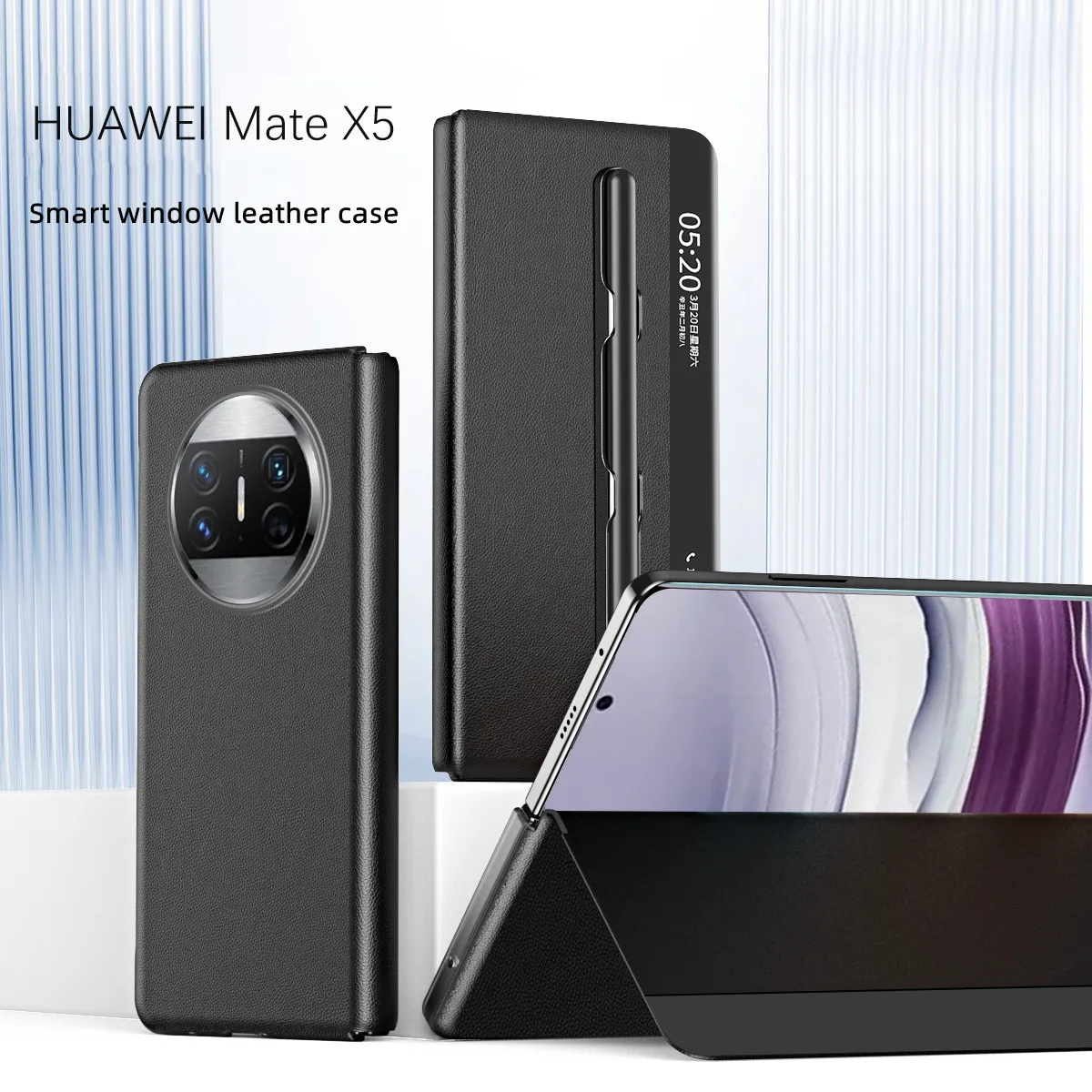For Huawei Mate X5 Case Leather Smart View Windows Flip Cover with Touch Pen Slot Protection Capa For Huawei Mate X5 Funda
For Huawei Mate X5 Case Leather Smart View Windows Flip Cover with Touch Pen Slot Protection Capa For Huawei Mate X5 Funda