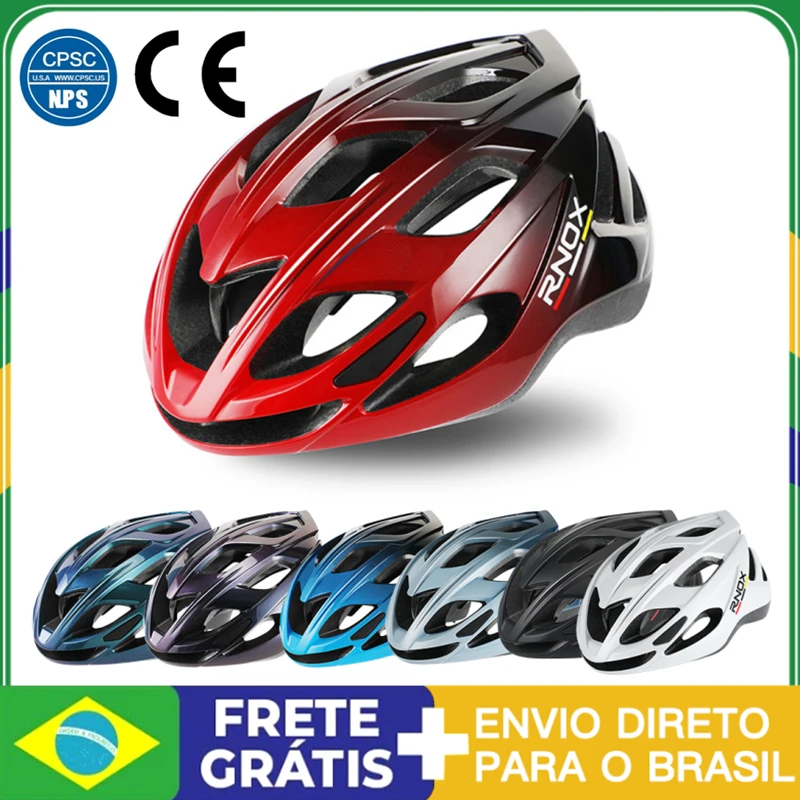 

Ultralight Rnox Helmet Cycling Integrally-molded Casco Mtb Helmet Motorcycle Bicycle Electric Scooter Men's Capacete Ciclismo