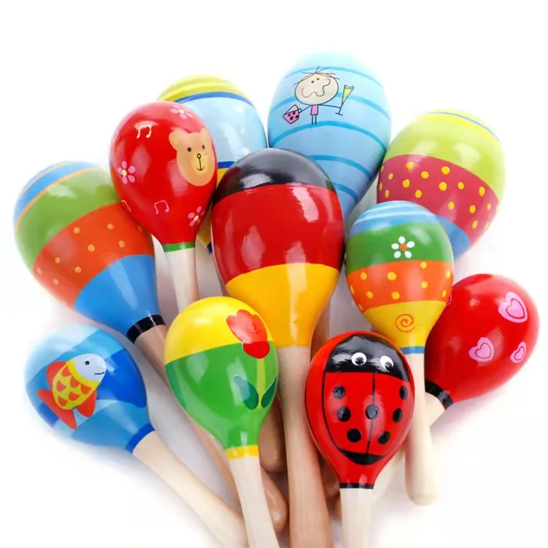 Mini Wooden Maracas Rattles Egg Shaker Kids Musical Party Favor Kid Baby Shaker Sand Hammer Toy Wood Festival Maracas Toys
Mini Wooden Maracas Rattles Egg Shaker Kids Musical Party Favor Kid Baby Shaker Sand Hammer Toy Wood Festival Maracas Toys