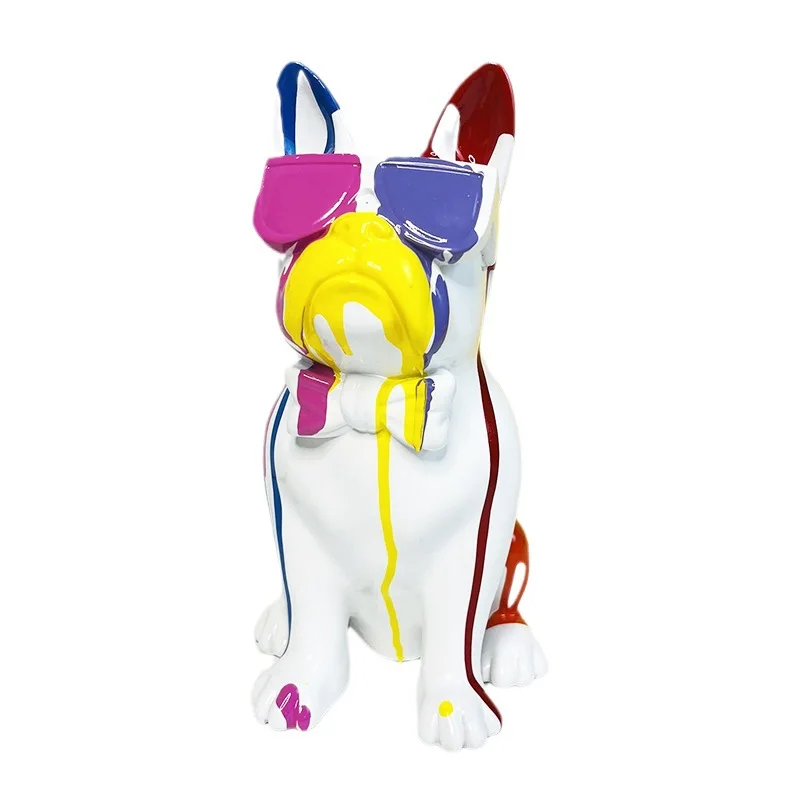Splash Colored Glasses Bulldog Handicrafts Home Furnishings Living Room Study Bedroom Decorations, Gifts for Boyfriend
Splash Colored Glasses Bulldog Handicrafts Home Furnishings Living Room Study Bedroom Decorations, Gifts for Boyfriend