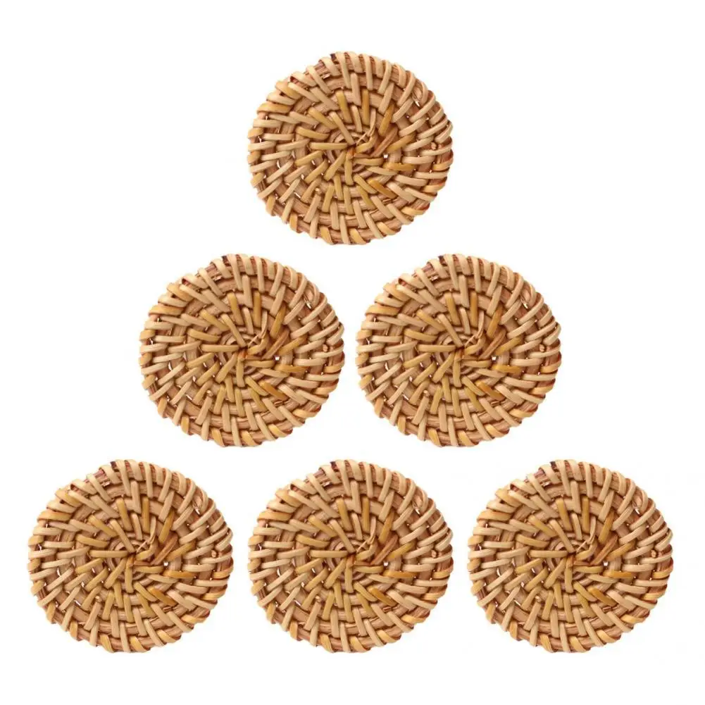 Rattan 6Pcs/Set Attractive Multi-purpose Round Shape Napkin Clip Solid Color Napkin Ring Reusable for Gifts
Rattan 6Pcs/Set Attractive Multi-purpose Round Shape Napkin Clip Solid Color Napkin Ring Reusable for Gifts