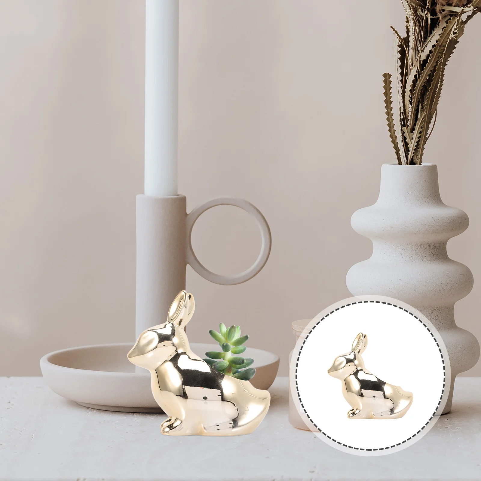 Bunny Decor Ceramic Succulents Pots Desktop Decor Balcony Planter Plants Decor Bunny Planter Ceramics Rabbit Ceramic Flower Pot
Bunny Decor Ceramic Succulents Pots Desktop Decor Balcony Planter Plants Decor Bunny Planter Ceramics Rabbit Ceramic Flower Pot