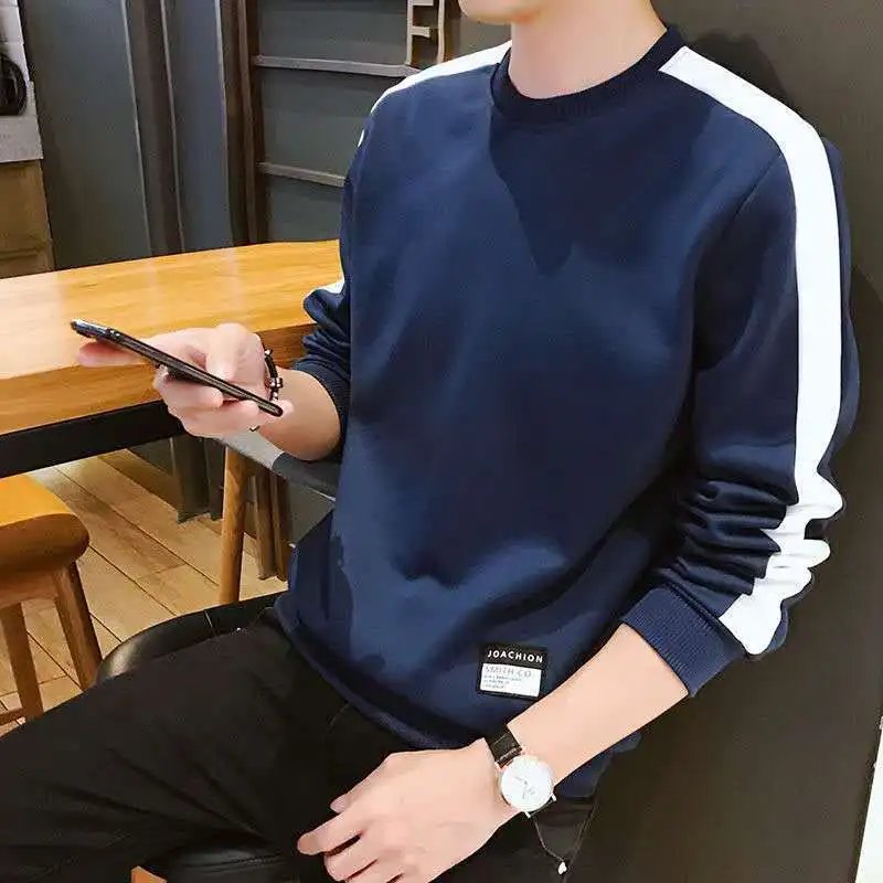 New Fashion Sweatshirts Men Spring Autumn 5 Color Harajuku Hoodie Mens Casual O-Neck Patchwork Sweatshirt for Young Men Hoody
New Fashion Sweatshirts Men Spring Autumn 5 Color Harajuku Hoodie Mens Casual O-Neck Patchwork Sweatshirt for Young Men Hoody