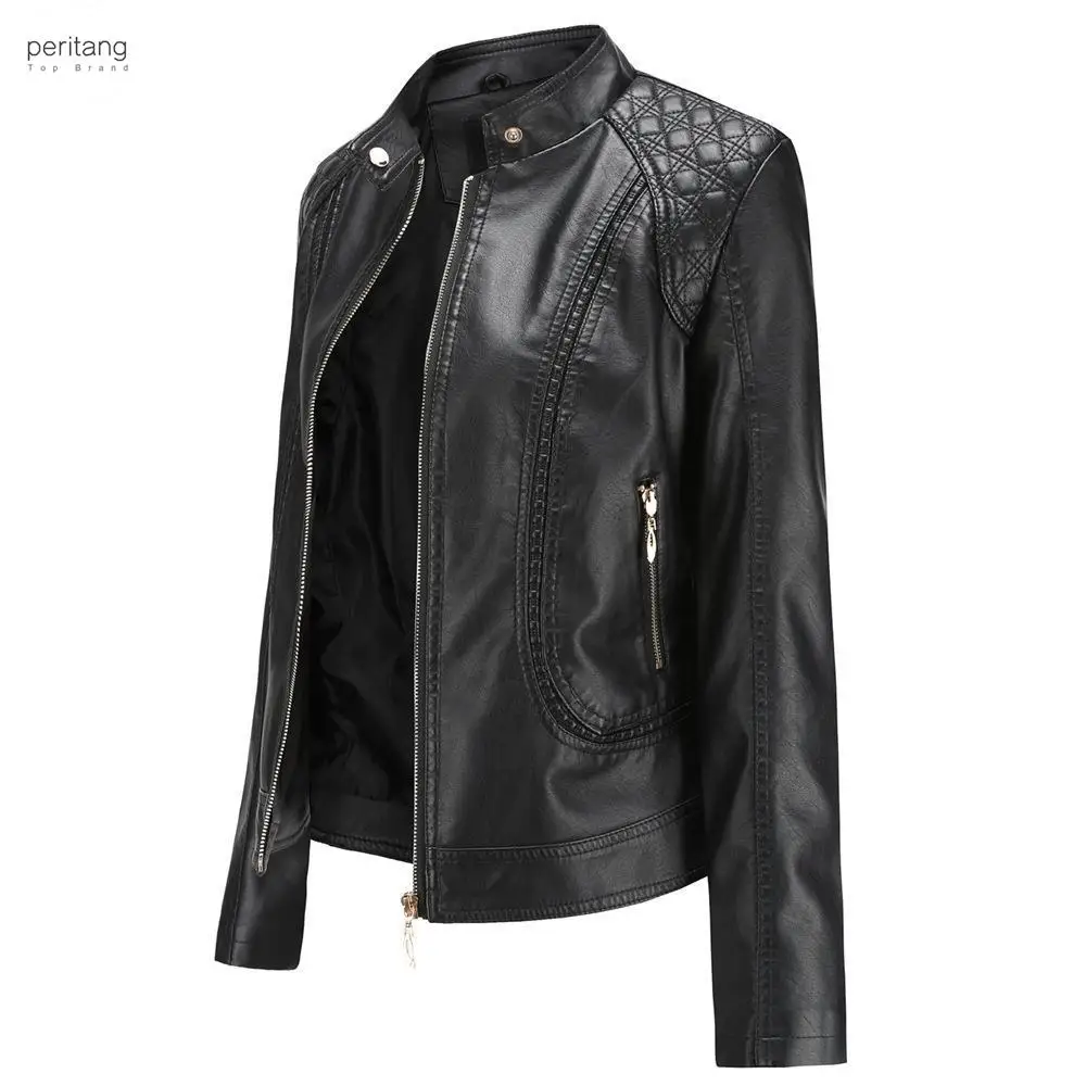 2023 Повседневная Женская куртка из мягкой искусственной кожи с длинным рукавом, верхняя одежда, женское облегающее пальто из искусственной кожи, Женская куртка 
2023 Повседневная Женская куртка из мягкой искусственной кожи с длинным рукавом, верхняя одежда, женское облегающее пальто из искусственной кожи, Женская куртка