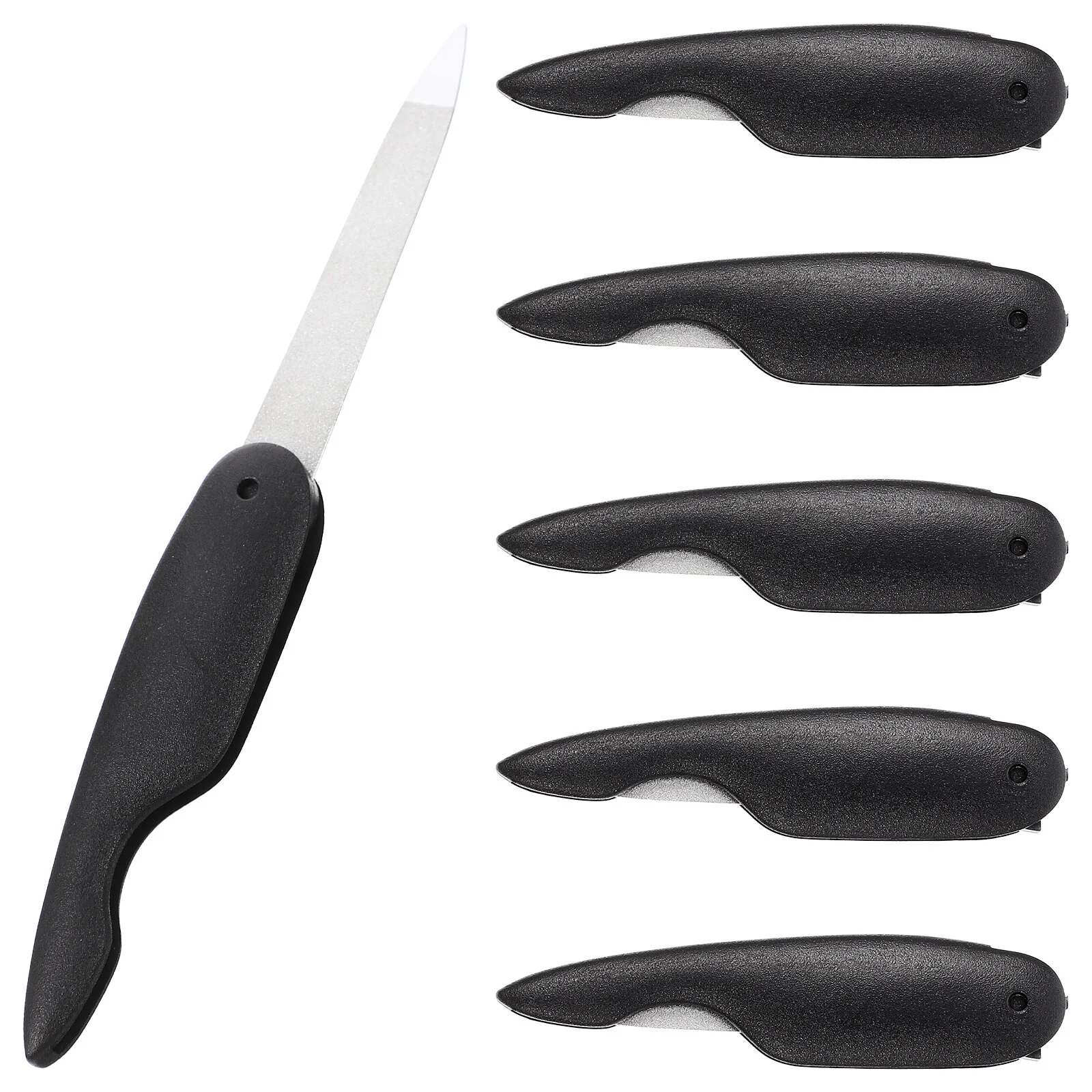 6 Pcs Mini Nail File For Nail Folding Nail File Supplies Mini Stainless Steel Double-sided Printing Files Shaping Tool Abs
6 Pcs Mini Nail File For Nail Folding Nail File Supplies Mini Stainless Steel Double-sided Printing Files Shaping Tool Abs