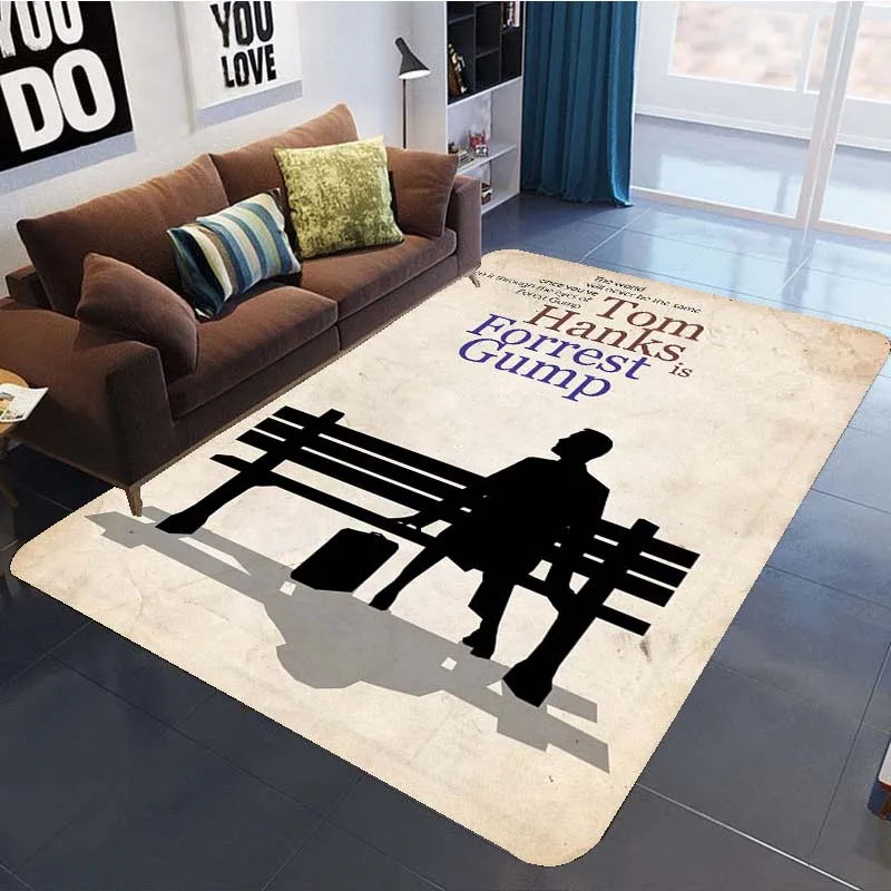 Forrest Gump Famous Movie Tom Hanks Area Rugs Large Carpet for Living Room Bedroom Indoor Rug Floor Mat Soft Anti-slip Carpets
Forrest Gump Famous Movie Tom Hanks Area Rugs Large Carpet for Living Room Bedroom Indoor Rug Floor Mat Soft Anti-slip Carpets