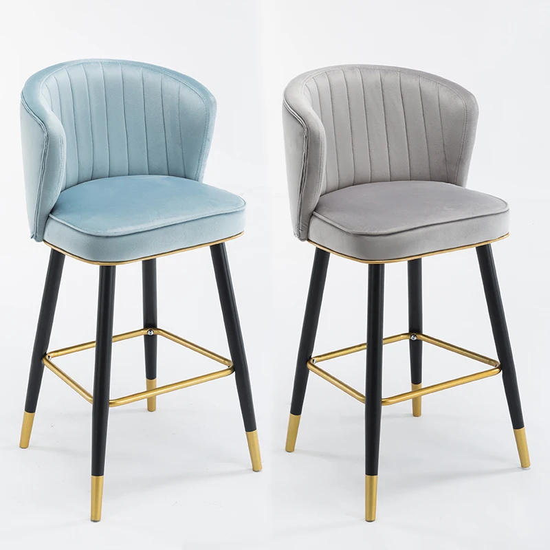 Bar Chair Light Luxury Postmodern Minimalist Hotel Front Desk High Chair Back Bar Stool Island Table Chair Height 55cm65cm75cm
Bar Chair Light Luxury Postmodern Minimalist Hotel Front Desk High Chair Back Bar Stool Island Table Chair Height 55cm65cm75cm