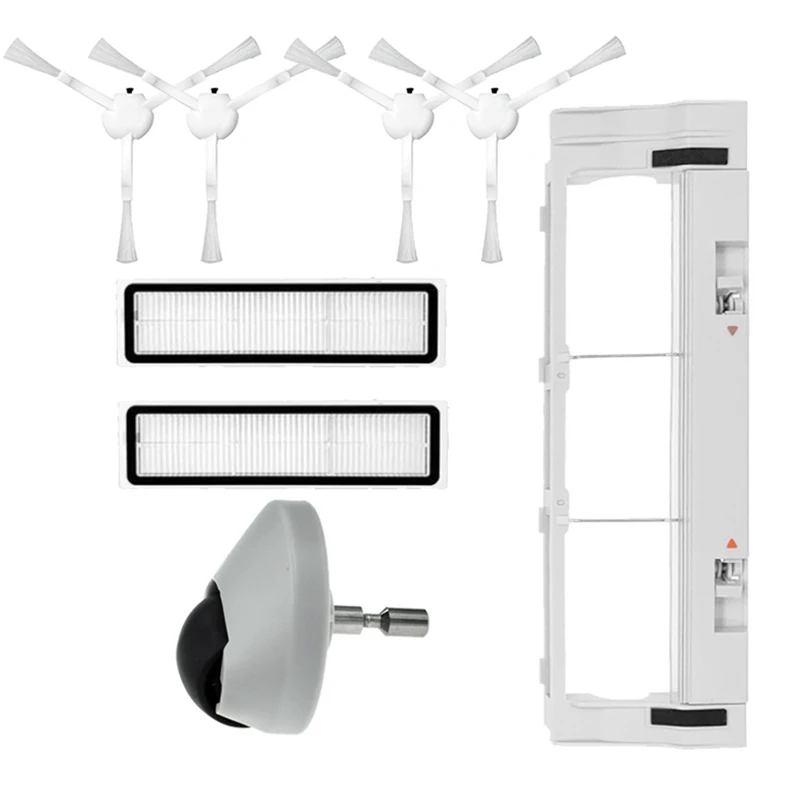 Запчасти для робота-пылесоса Xiaomi Dreame D9, Сменный фильтр с щеткой, универсальное колесо
Запчасти для робота-пылесоса Xiaomi Dreame D9, Сменный фильтр с щеткой, универсальное колесо
