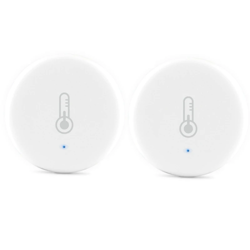 Tuya Zigbee3.0 Temperature and Humidity Sensor, Suitable for Alexa and Tuya Zigbee Hub Smart Home (2-Pack)
Tuya Zigbee3.0 Temperature and Humidity Sensor, Suitable for Alexa and Tuya Zigbee Hub Smart Home (2-Pack)