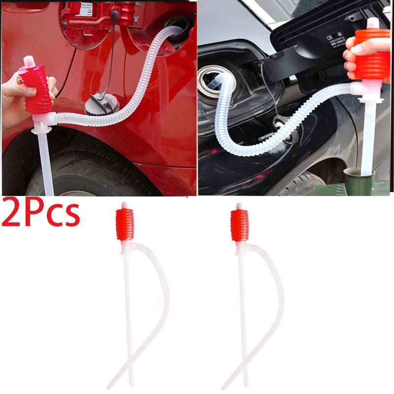 2Pcs Manual Siphon Suction Water Chemical Liquid Pump Truck Fuel Oil Gasoline Diesel Transfer Sucker Hand Fuel Transfer Pump
2Pcs Manual Siphon Suction Water Chemical Liquid Pump Truck Fuel Oil Gasoline Diesel Transfer Sucker Hand Fuel Transfer Pump