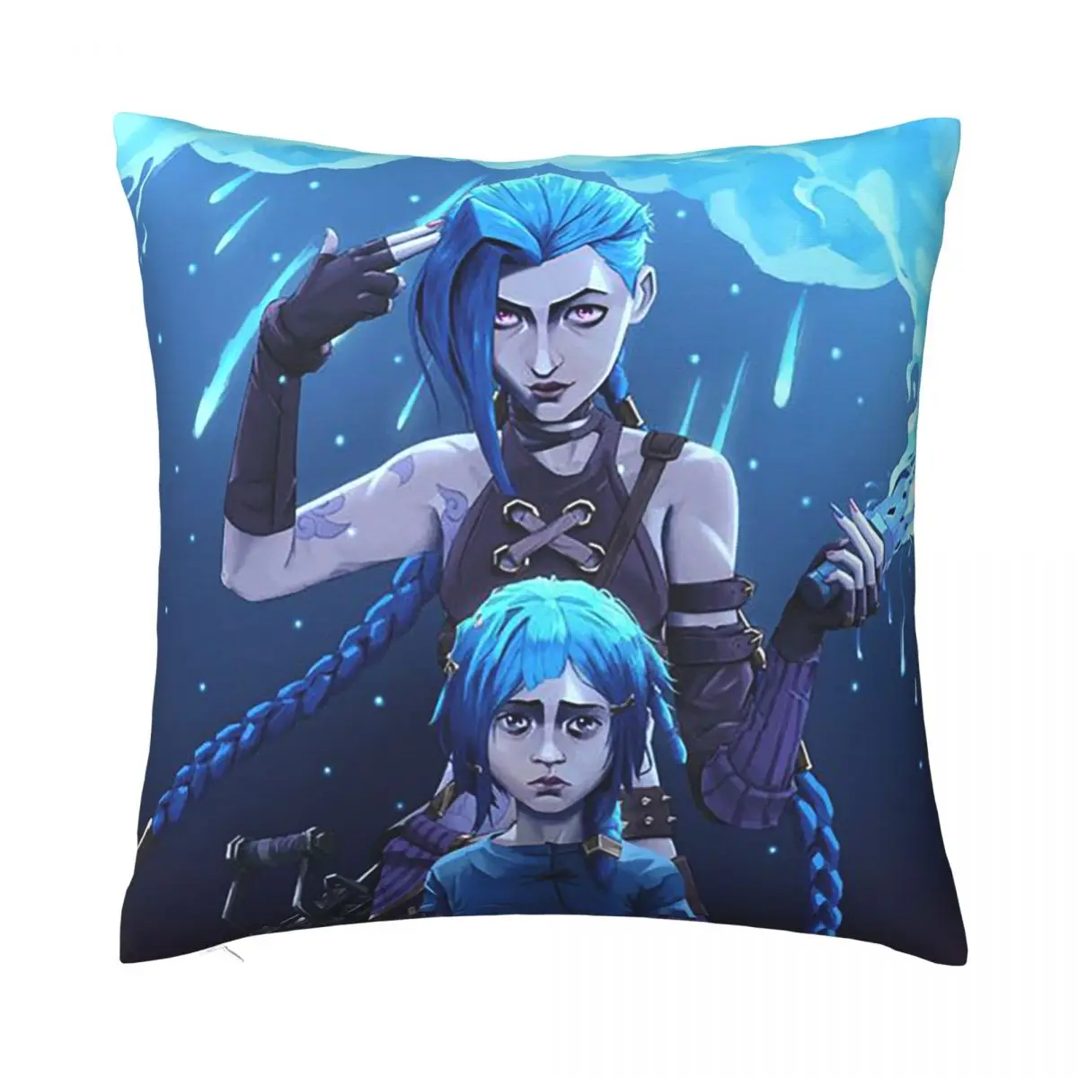 Jinx обезьянка граффити арканская Подушка Чехол мягкая искусственная Декоративная Подушка Чехол для дивана на молнии 18 дюймов
Jinx обезьянка граффити арканская Подушка Чехол мягкая искусственная Декоративная Подушка Чехол для дивана на молнии 18 дюймов
