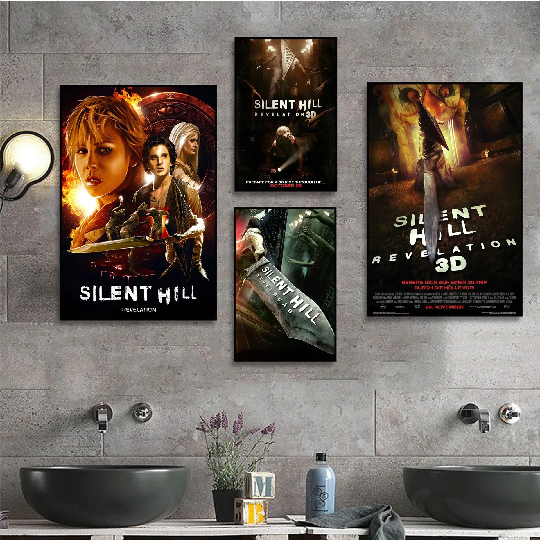 Silent Hill Whitepaper Poster Decoracion Painting Wall Art White Kraft Paper Room Wall Decor
Silent Hill Whitepaper Poster Decoracion Painting Wall Art White Kraft Paper Room Wall Decor
