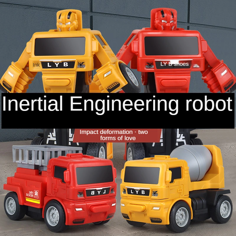 Diecast Excavator Toys with 4 Wheels Shovel Loader Forklift Firefighting Truck Robot Model Gift for Kids Transformer Robot
Diecast Excavator Toys with 4 Wheels Shovel Loader Forklift Firefighting Truck Robot Model Gift for Kids Transformer Robot