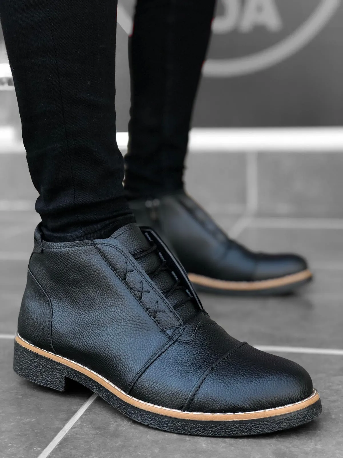 BveA Store Мужская мода весна лето зима удобные повседневные ER0045 скрытые на шнуровке черные повседневные мужские спортивные классические полуб...