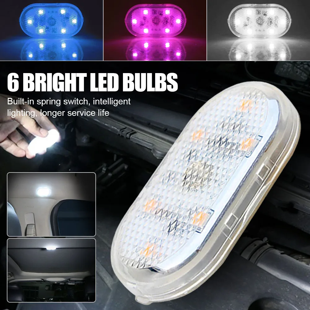 Car LED Wireless Touch Light Interior Light USB Rechargeable Automatic Ceiling Reading Light for Door Foot Trunk Storage Box
Car LED Wireless Touch Light Interior Light USB Rechargeable Automatic Ceiling Reading Light for Door Foot Trunk Storage Box