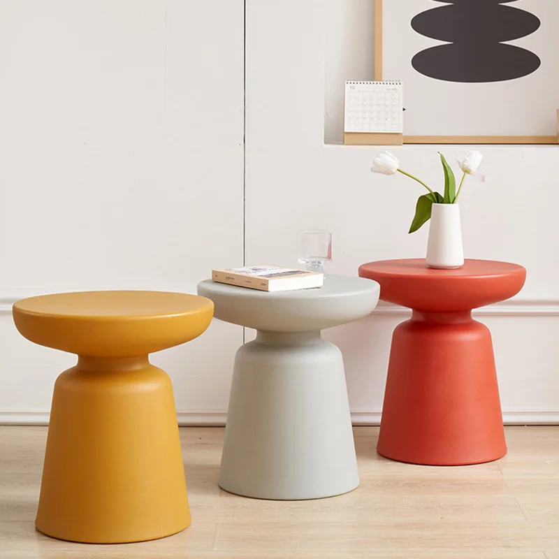 Household Plastic Round Coffee Table Living Room Macaron Color Side Table Balcony Modern Minimalist Coffee Table
Household Plastic Round Coffee Table Living Room Macaron Color Side Table Balcony Modern Minimalist Coffee Table