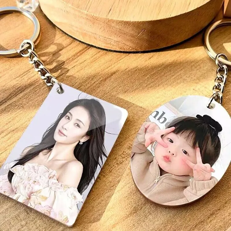 Acrylic Photo Keychain Customized DIY Couple Photo Key Chain Creative Gift Keyring Women's Schoolbag Pendant Key Ring R04
Acrylic Photo Keychain Customized DIY Couple Photo Key Chain Creative Gift Keyring Women's Schoolbag Pendant Key Ring R04