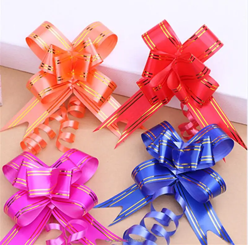 100pcs 5*70cm Mixed 7 Colors Large Pull Bows Flower Ribbon For Wrapping Gift Decorate Wedding Car Party Christmas Birthday
100pcs 5*70cm Mixed 7 Colors Large Pull Bows Flower Ribbon For Wrapping Gift Decorate Wedding Car Party Christmas Birthday