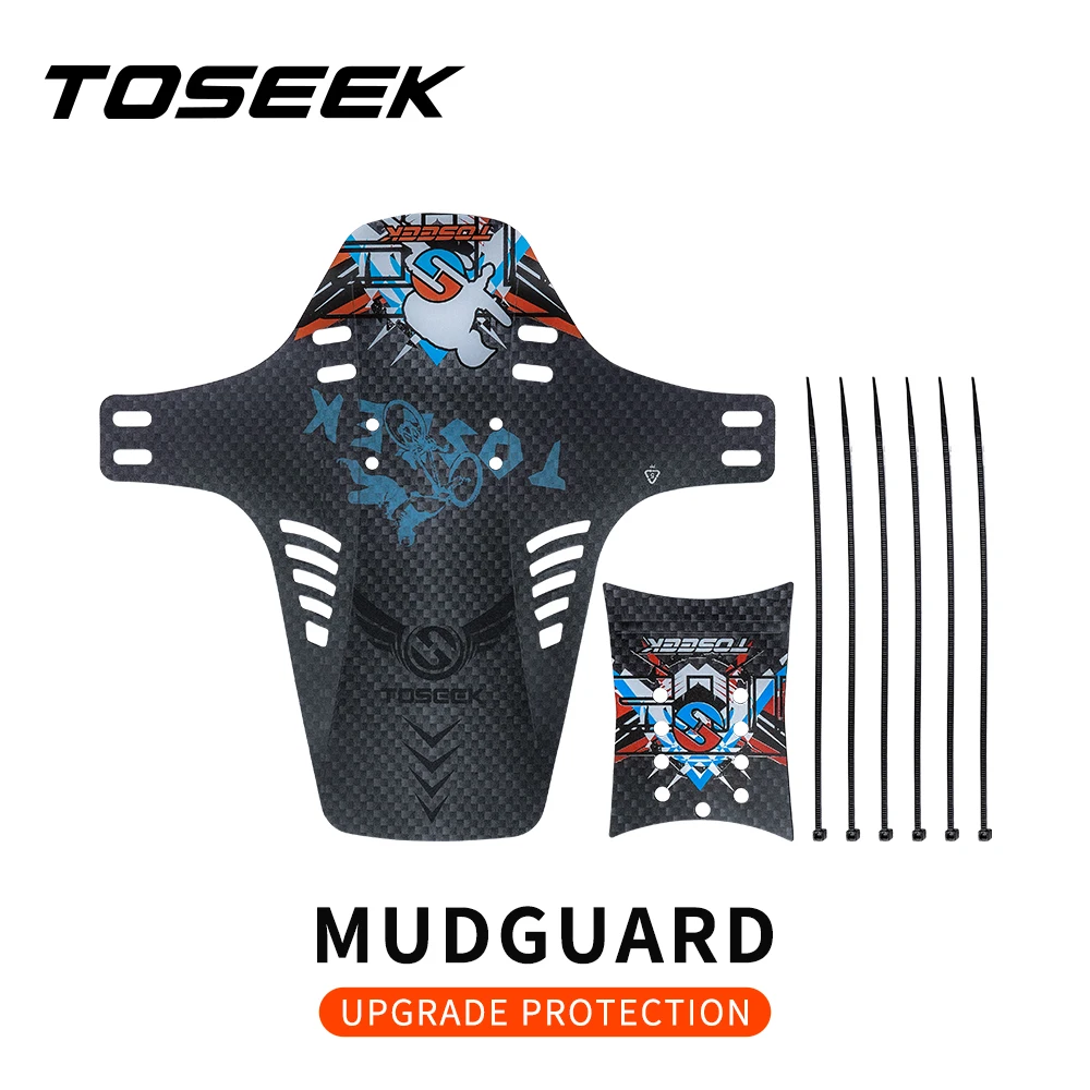 TOSEEK Bicycle Fenders Bike Mudguard Carbon Fiber Front Rear MTB Mountain Bike Wings Mud Guard Cycling Accessories
TOSEEK Bicycle Fenders Bike Mudguard Carbon Fiber Front Rear MTB Mountain Bike Wings Mud Guard Cycling Accessories