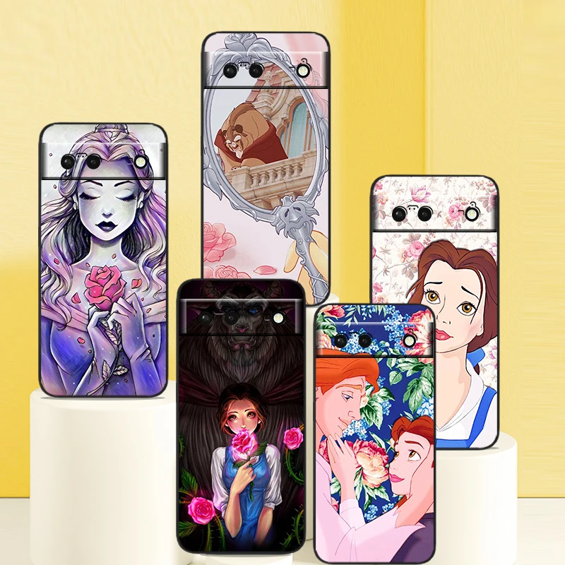 Phone Case For Google Pixel 7 6 Pro 6A 5A 5 4 4A XL 5G Black Shell Soft Cover Beauty And the Beast Belle Fundas Coque Capa
Phone Case For Google Pixel 7 6 Pro 6A 5A 5 4 4A XL 5G Black Shell Soft Cover Beauty And the Beast Belle Fundas Coque Capa