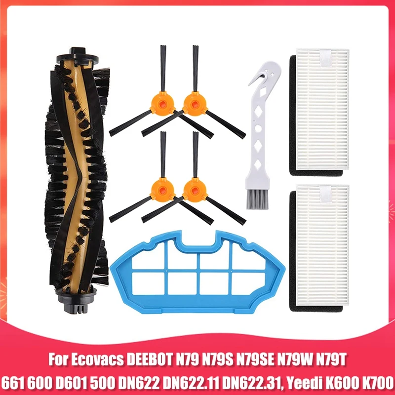 Accessories Replacement For Ecovacs Deebot N79S N79 DN622 DN622.11 DN622.31 N79W N79SE Robot Vacuum Cleaner
Accessories Replacement For Ecovacs Deebot N79S N79 DN622 DN622.11 DN622.31 N79W N79SE Robot Vacuum Cleaner