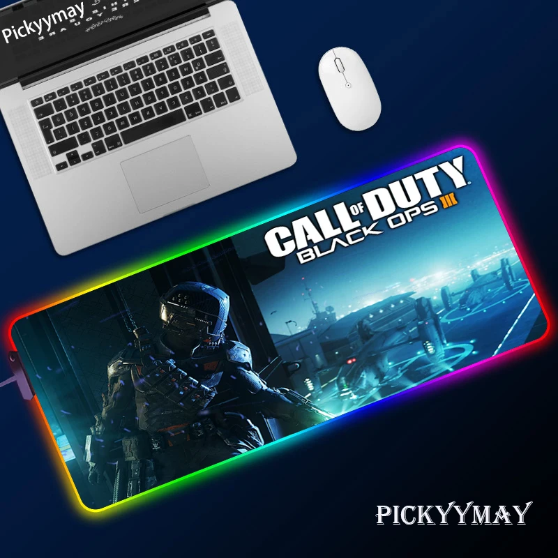 Call Of Duty Gaming LED Mouse Pad RGB Backlight Mat 900x400 Gamer XXL Computer Mousepad CS Hyper Non-Slip Rubber Desk Mat For PC
Call Of Duty Gaming LED Mouse Pad RGB Backlight Mat 900x400 Gamer XXL Computer Mousepad CS Hyper Non-Slip Rubber Desk Mat For PC