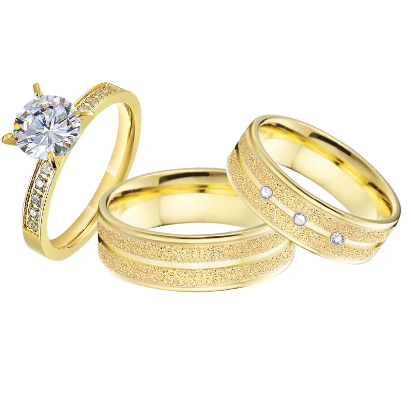 24k gold plated matching marriage cz diamond ring lover's alliances proposal promise wedding engagement rings set for couples
24k gold plated matching marriage cz diamond ring lover's alliances proposal promise wedding engagement rings set for couples
