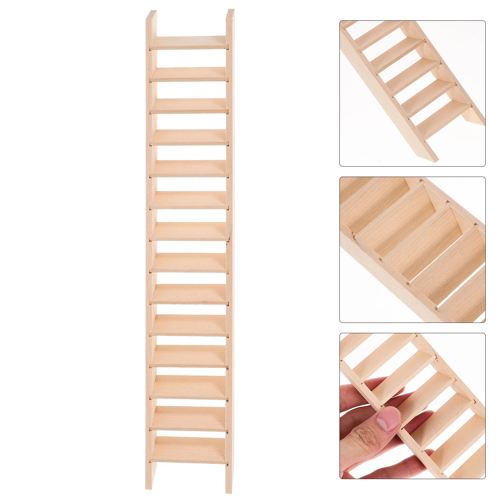 Compact Ladder Miniature Accessories House Garden Decorations Landscape Wood Wooden Ladders Miniatures Crafts Furniture
Compact Ladder Miniature Accessories House Garden Decorations Landscape Wood Wooden Ladders Miniatures Crafts Furniture